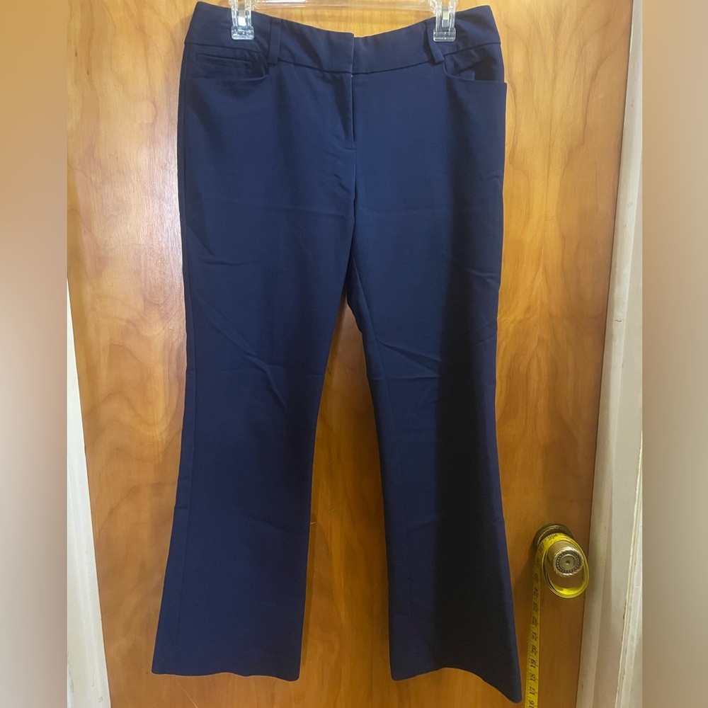 Navy Women's Bootcut Dress Pants